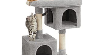 FEANDREA Cat Tree for Large Cats, Cat Tower 2 Cozy Plush...