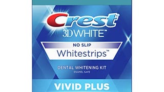 Crest 3D Whitestrips, Vivid Plus, Teeth Whitening Strip...