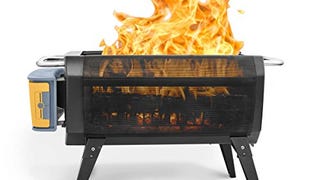 BioLite FirePit Outdoor Smokeless Wood & Charcoal Burning...