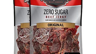 Jack Link's Beef Jerky, Zero Sugar, Paleo Friendly Snack...