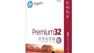hp Paper Printer | 8.5 x 11 Paper | Premium 32 lb | 1 Ream...