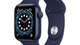 Apple Watch Series 6 (GPS, 40mm) - Blue Aluminum Case with...