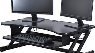 Lorell LLR99759 Deluxe Ergonomic Sit-to-Stand Monitor...