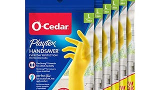 Playtex HandSaver Rubber Gloves for Kitchen and Household...