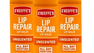 O'Keeffe's Unscented Lip Repair Lip Balm for Dry, Cracked...