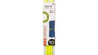 Nite Ize Gear Tie Loopable, The Original Reusable Rubber...