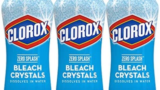 Clorox Zero Splash Bleach Crystals, Regular Scent, 24 Ounces...