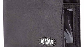Big Skinny Men's Compact Sports Bi-Fold Slim Wallet, Holds...