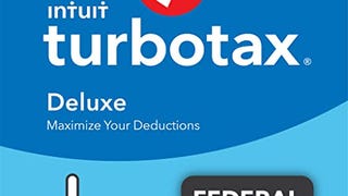 TurboTax Deluxe 2021 Tax Software, Federal and State Tax...