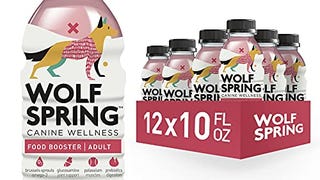 Wolf Spring All Natural Dog Food Booster Supplement, Food...