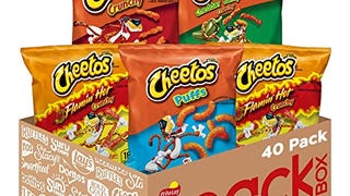 Cheetos Cheese Flavored Snacks Variety Pack, 40