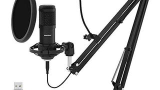 SUDOTACK USB Streaming Podcast PC Microphone, Professional...