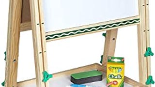 Crayola Kids Mini Wooden Art Easel & Supplies, Toddler...