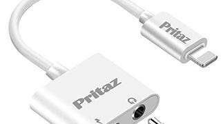 Pritaz Headphone Jack Adapter Cable Car Charger Dongle...