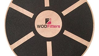 WODFitters Balance Board - Premium Wooden Wobble Board...