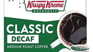 Krispy Kreme Classic Decaf, Single-Serve Keurig K-Cup Pods,...