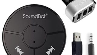 SoundBot SB360 Bluetooth Car Kit Hands-Free Wireless Talking...