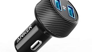 Anker 24W 4.8A Car Charger, 2-Port Ultra-Compact PowerDrive...