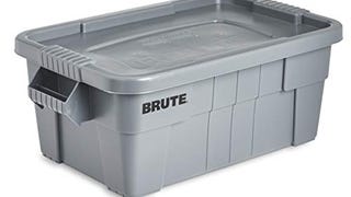 Rubbermaid Commercial BRUTE Tote Storage Bin with Lid, 14-...