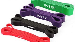 INTEY Pull up Assist Band Exercise Resistance Bands for...