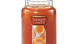 Yankee Candle Honey Clementine Scented, Classic 22oz Large...