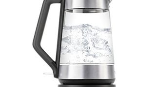 OXO BREW Cordless Glass Electric Kettle, Clear, 175
