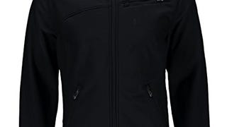 Spyder Men's Softshell Jacket, Black/Black, Large
