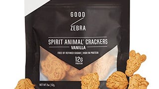 Good Zebra- High Protein Cookie Snack Crackers With Whey...