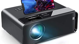 Mini Projector for iPhone, ELEPHAS 2023 WiFi Movie Projector...