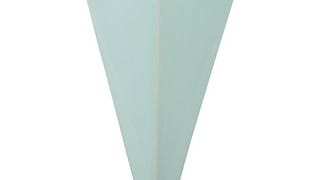 Amazon Brand – Rivet Triangle Wall Mount Vase, 7"H, Modern...