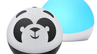 Echo Dot (4th Gen) Kids + Echo Glow | Panda