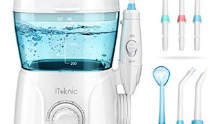 iTeknic Water Flosser for Braces Teeth Cleaning, 600ML...