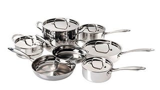Cuisinart WMCS Tri Ply Stainless Cookware Set (12 Pieces)...