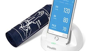 iHealth Ease Wireless Bluetooth Blood Pressure Monitor,...