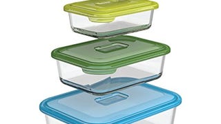 Joseph Joseph Nest Glass Storage Dishes-Multi-Colour, Set...