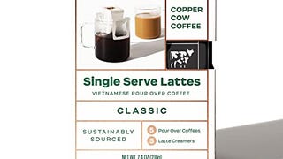 Copper Cow Coffee Vietnamese Pour Over Coffee Filters with...