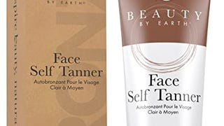 Face Self Tanner Tanning Lotion - Fair to Medium Self Tanning...