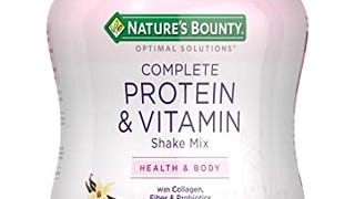 Nature's Bounty Optimal Solutions Protein Powder with Vitamin...