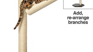 PetFusion [New Branch-Out Cat Scratching Post. Tall Vertical...