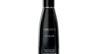 Wicked Sensual Care Wicked Aqua Water Based Lubricant Unscented...