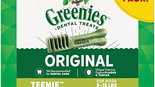 GREENIES Original TEENIE Natural Dental Care Dog Treats,...