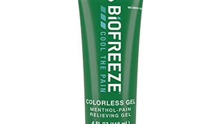 Biofreeze Menthol Pain Relieving Colorless Gel 4 FL OZ...