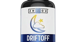 Zhou Drift Off Premium Sleep Aid with Valerian Root, Melatonin,...