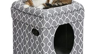 Cat Cube Cozy Cat House / Cat Condo in Fashionable Gray...