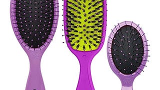 Wet Brush Original Detangler Hair Brush - Purple (Pack...