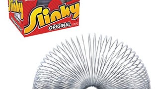 The Original Slinky Walking Spring Toy, Metal Slinky, Fidget...