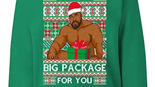I have a Big package Meme Barry Wood Ugly Christmas Sweater...