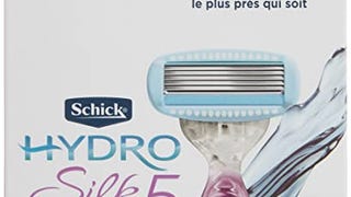 Schick Hydro Silk Moisturizing Razor Blade Refills for...
