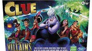 Clue: Disney Villains Edition Game, Board Game for Kids...