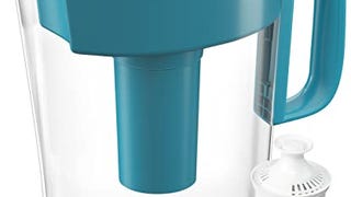 Brita Standard Metro Water Filter Pitcher, Turquoise, Small...